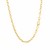 Textured Links Pendant Chain in 14k Yellow Gold (3.30 mm)