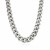 Sterling Silver Rhodium Plated Miami Cuban Chain (8.4 mm)