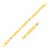 14k Yellow Gold Link Bracelet with Nautical Motifs