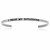 Stainless Steel I Trust My Intuitions Cuff Bracelet