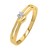 Star & Moon Ring in 10K Two Tone Gold