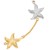 Sea Life Starfish Bracelet in 14K Two-Tone Gold