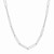 14k White Gold Wire Paperclip Chain (2.70 mm)