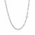Textured Links Pendant Chain in 14k White Gold (2.90 mm)