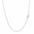 Sterling Silver Petite Infinity Symbol Necklace with Cubic Zirconias