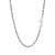 Solid Diamond Cut Rope Chain in 14k White Gold (3.00 mm)