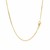 Gourmette Chain in 10k Yellow Gold (1.5 mm)
