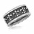 Fleur De Lis Style Men's Ring in Sterling Silver