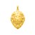 Lions Head Pendant in 14K Yellow Gold