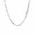 18K White Gold Paperclip Chain (2.50 mm)