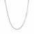 Gourmette Chain in 10k White Gold (1.40 mm)