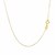 Diamond Cut Cable Link Chain in 14k Yellow Gold (0.8 mm)