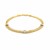 Diamond Accented Station Dual Wheat Chain Bracelet in 14k Two-Tone Gold (3.75 mm)