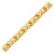 Fancy Basket Weave Line Bracelet in 14k Yellow Gold (4.85 mm)