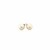 White Freshwater Cultured Pearl Stud Earrings in 14k Yellow Gold (6mm)