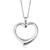 Reversible Heart Pendant in 14K Yellow Gold & Sterling Silver