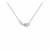 Floral Cut-out Diamond Pendant in 14k White Gold (1/3 cttw)