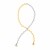 14k Two Tone Gold Beaded Helix Style Necklace