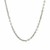 Sterling Silver Rhodium Plated Cable Chain (2.3 mm)