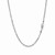 Sterling Silver Rhodium Plated Cable Chain (2.3 mm)