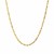 Solid Diamond Cut Rope Chain in 14K Yellow Gold (2.25 mm)