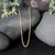 Solid Diamond Cut Rope Chain in 14K Yellow Gold (2.25 mm)