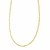 Braided Wheat and Bead Chain Necklace in 14k Yellow Gold
