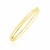Polished Dome Style Bangle in 10k Yellow Gold (3.30 mm)