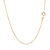 Diamond Cut Cable Link Chain in 18k Yellow Gold (1.10 mm)