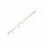 Sterling Silver Gold Plated Paperclip Chain (2.95 mm)