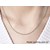 Textured Links Pendant Chain in 14k White Gold (2.30 mm)