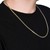 Classic Miami Cuban Solid Chain in 10k Yellow Gold (3.9mm)