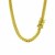 Classic Miami Cuban Solid Chain in 10k Yellow Gold (3.9mm)