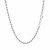 Solid Diamond Cut Rope Chain in 14k White Gold (2.00 mm)