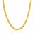 Solid Miami Cuban Chain in 14k Yellow Gold (4.4mm)