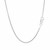 Sterling Silver Rhodium Plated Round Cable Chain (1.80 mm)