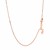 Adjustable Box Chain in 14k Rose Gold (.70mm)