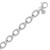 Cable Style Oval Chain Link Bracelet in Sterling Silver