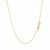 Round Snake Chain in 14k Yellow Gold (0.70 mm)