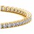 Round Diamond Tennis Bracelet in 14k Yellow Gold (6 cttw)