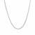 Sterling Silver Rhodium Plated Round Box Chain (1.3 mm)