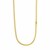 Popcorn Necklace with Lariat Buckle Station in 14k Yellow Gold