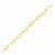 Marquis and Oval Cable Link Design Bracelet in 14k Yellow Gold