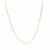 Diamond Cut Cable Link Chain in 10k Yellow Gold (0.87 mm)