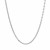 Double Extendable Cable Chain in 14k White Gold (1.80 mm)