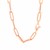 14K Rose Gold Wide Paperclip Chain (6.10 mm)