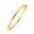 Polished Dome Children's Bangle in 14k Yellow Gold