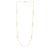 Twistted Link Necklace in 14K Yellow Gold