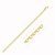 Diamond Cut Cable Link Chain in 14k Yellow Gold (3.1 mm)