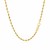 Solid Diamond Cut Rope Chain in 10k Yellow Gold (2.50 mm)